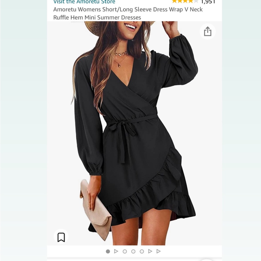 Amoretu women short/ long sleeve dress